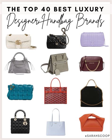 luxury handbag brands.